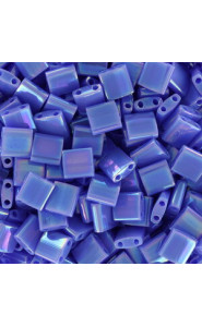 Miyuki tila 5x5mm beads - Opaque periwinkle ab TL-483
